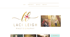 Desktop Screenshot of lacileighphotography.com